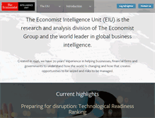 Tablet Screenshot of eiu.com